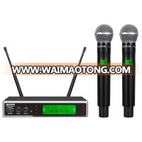 Latest design professional  Karaoke UHF wireless microphone